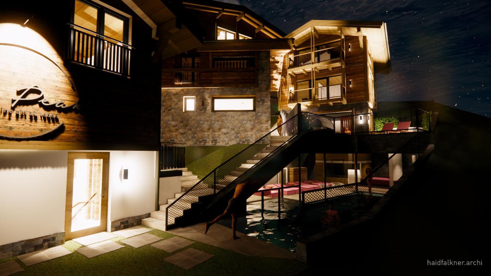 Chalets - The Peak Сьолден Стая снимка